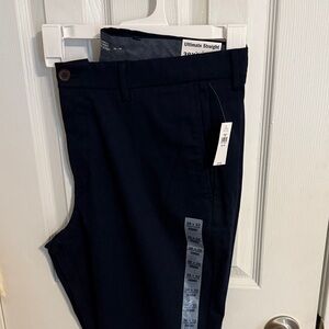 Old Navy Ultimate Straight Pants in Dark Blue